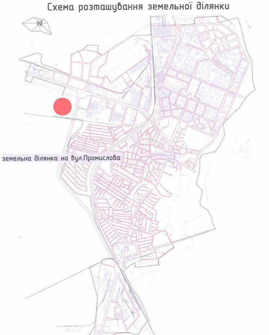 地块在城市中的位置示意